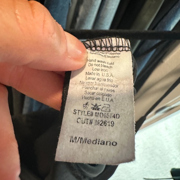 Emerald green satin v-neck midi formal dress ruched slit wedding event Festive M - Picture 12 of 12